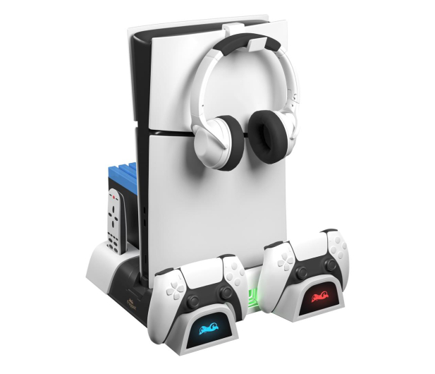 FROGGIEX Podstawka chłodząca i ładowarka padów do PS5/ PS5 Slim - 1226122 - zdjęcie 5